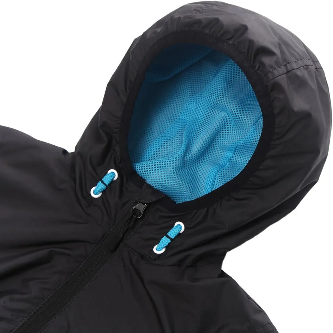 Rokka&Rolla Boys' Lightweight Water-Resistant Jersey-Lined Windbreaker Jacket