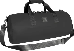 Rothco Waveguard Waterproof Duffle Bag – Dry Storage Duffel Hiking Boating Kayaking Canoeing Travel Beach Sack - Black