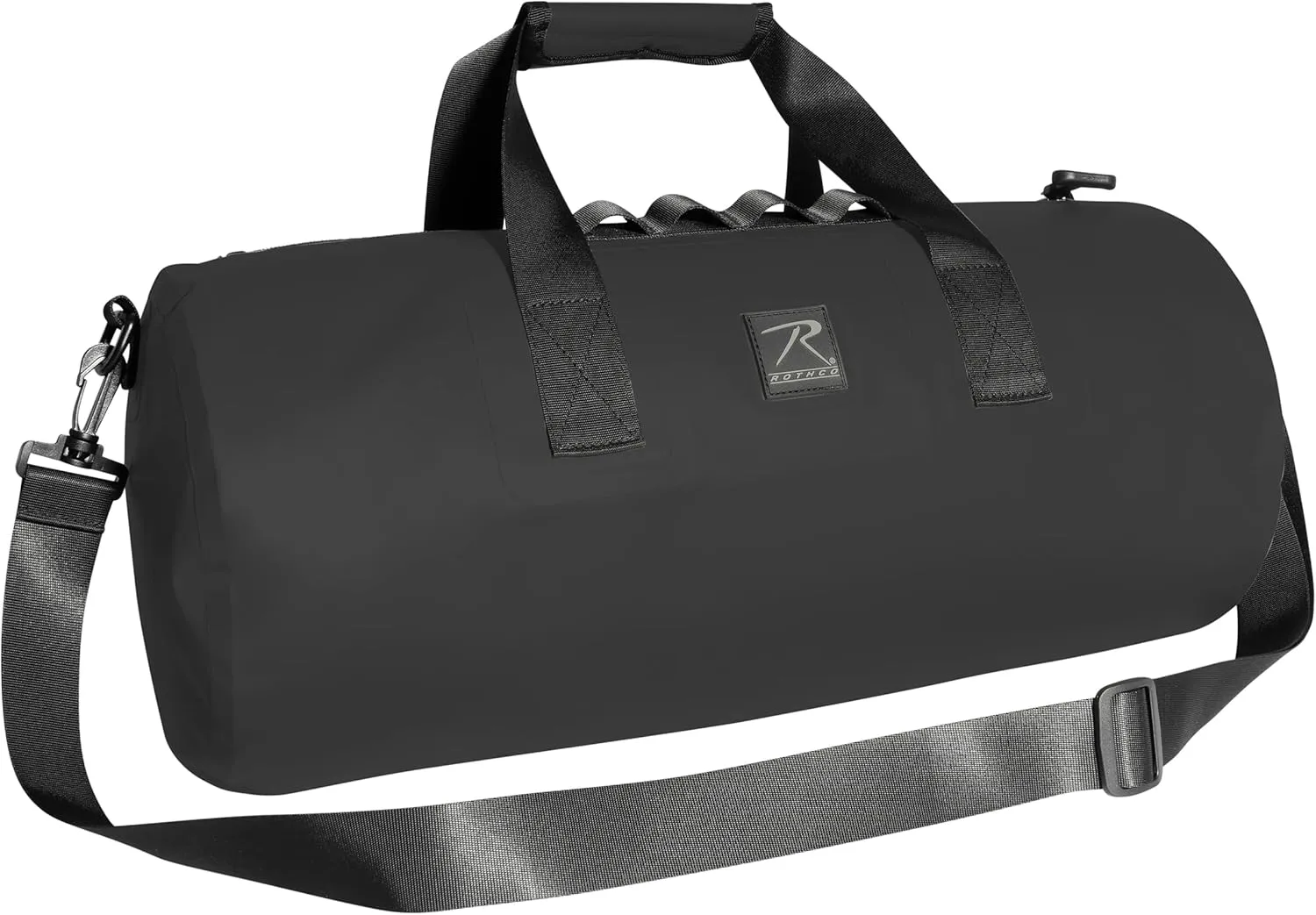 Rothco Waveguard Waterproof Duffle Bag – Dry Storage Duffel Hiking Boating Kayaking Canoeing Travel Beach Sack - Black