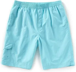 Roundtree & Yorke Men's Big & Tall Cargo Pocket Swim Trunks