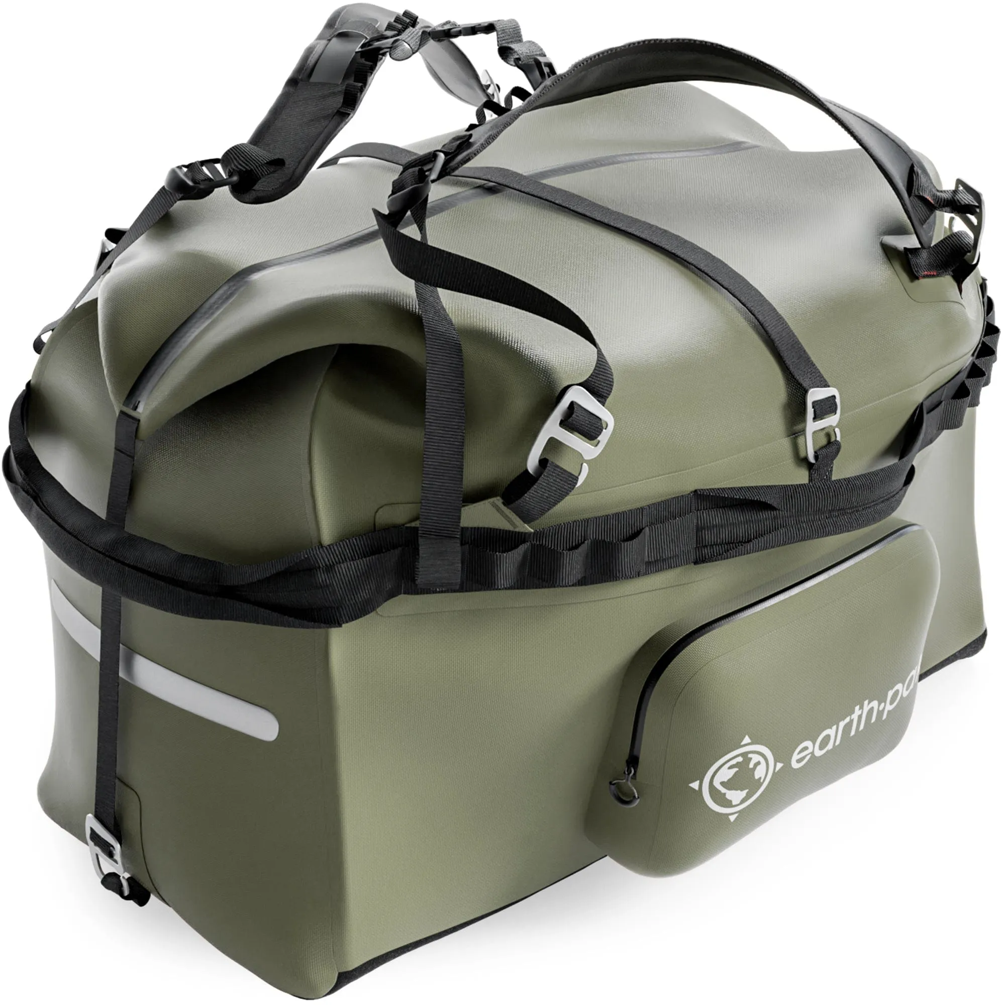 Rover Duffel Heavy Duty Water-Resistant 1680D TPU Duffle Bag with Detachable Straps & 4 Grab Handles ( 70L / 115L / 160L )