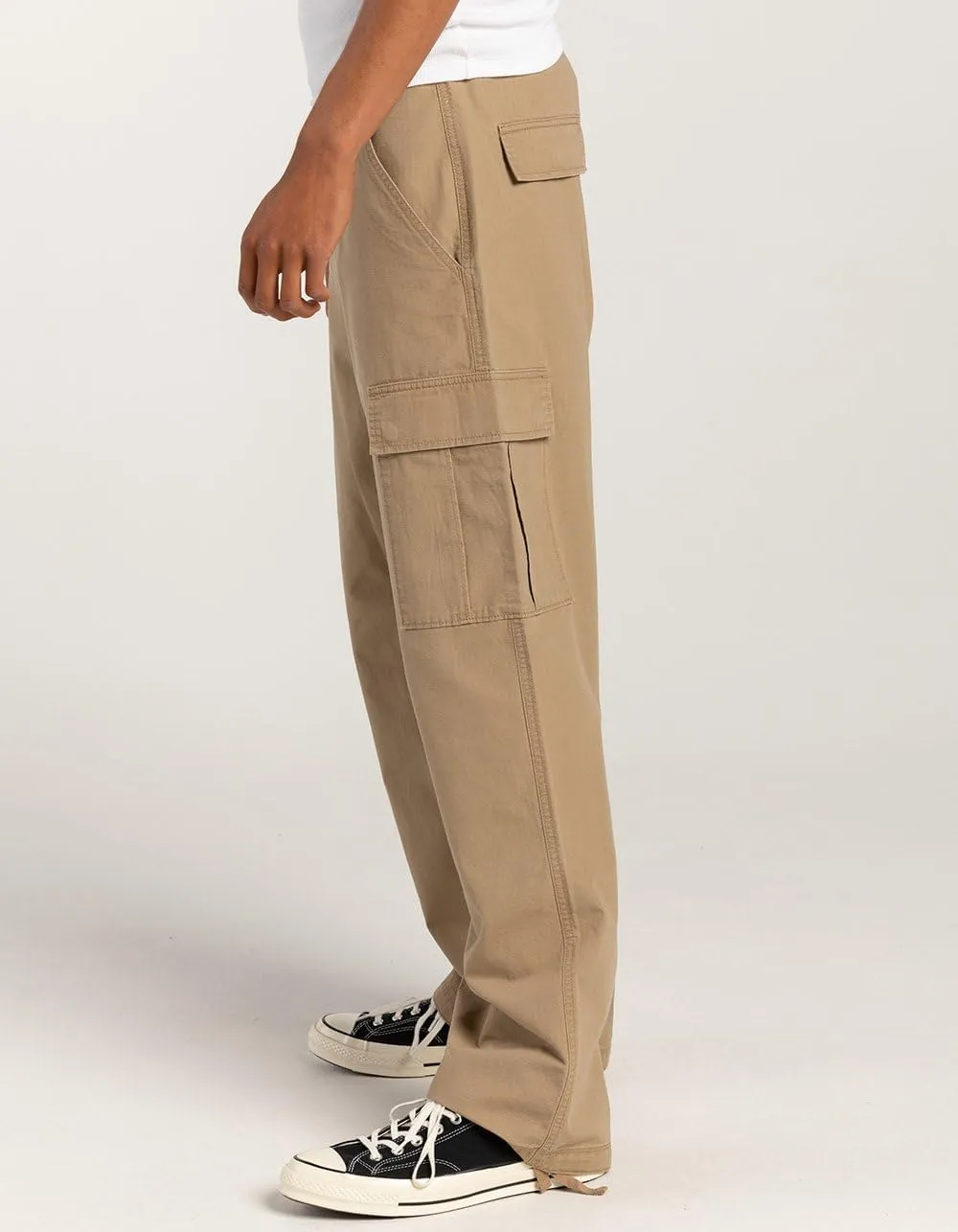 Rsq Mens Loose Cargo Ripstop Pants