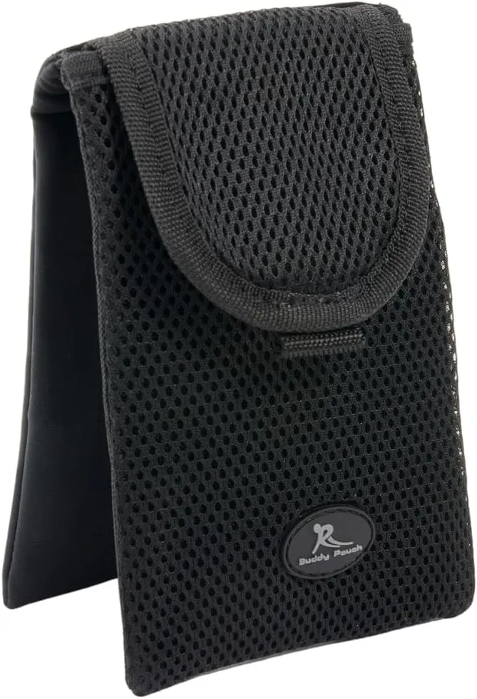 Running Buddy Magnetic Running Pouch - Men & Women | Cycling, Jogging Fanny Pack Holds Phone, Money, Key, Treats | Plus Size Running Waist Pack - 6-1/2 in x 4 in | Water-Resistant, No Bounce, No Chafe