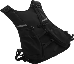 Running Vest Chest Bag Men's Reflective Vest Safety Gear Phone Pocket Multi-storage