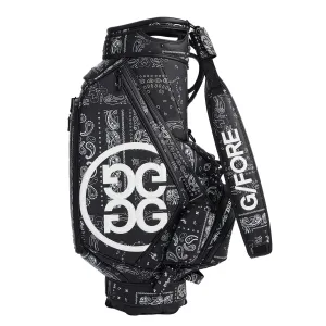 Saffiano Boro Tour Golf Bag Onyx