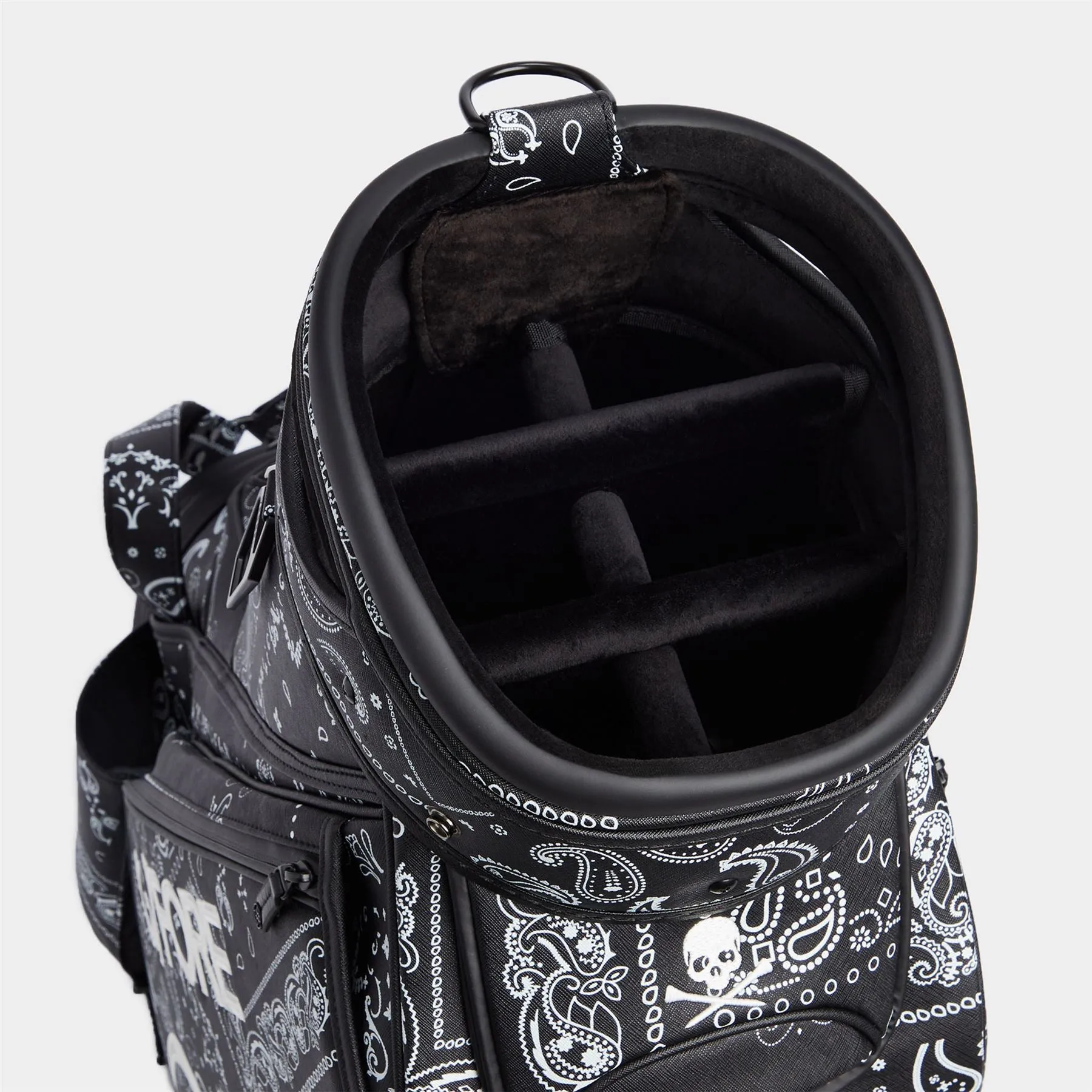 Saffiano Boro Tour Golf Bag Onyx