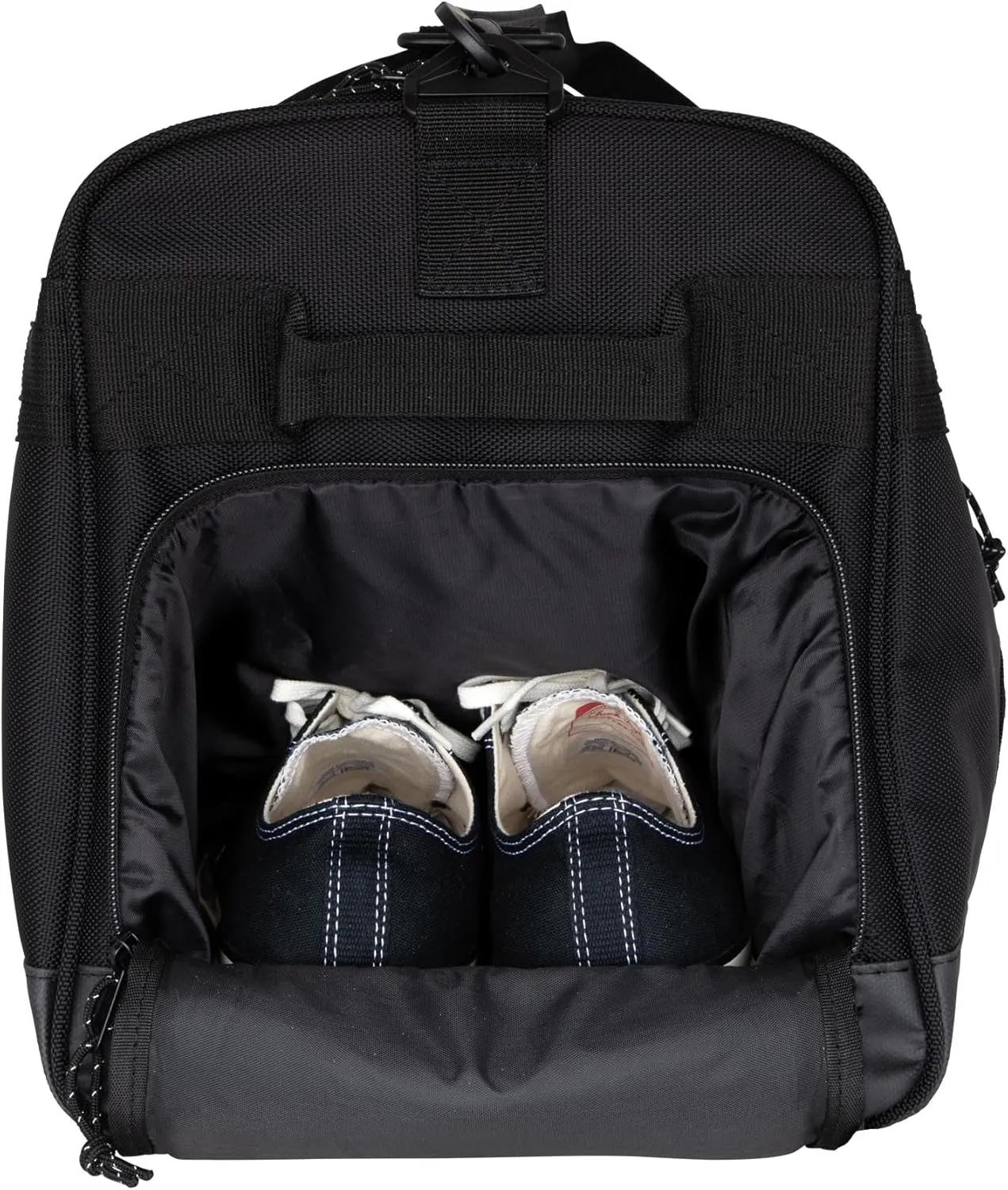 SANTA CRUZ Unisex Wanderer Duffle Bag, Black, One Size