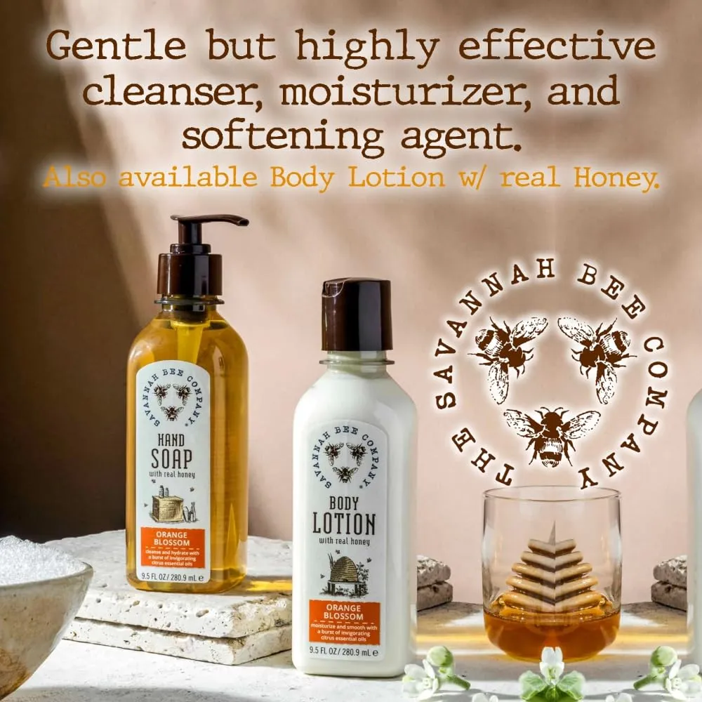Savannah Bee Company Liquid Hand Soap - Natural Hand Soap with Essential Oils