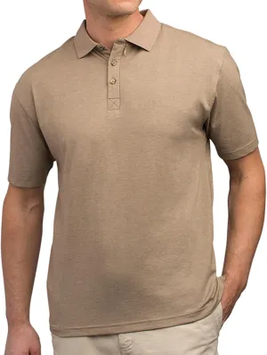 SCOTTeVEST Polo Shirt for Men - 3 Hidden Pockets - Breathable Moisture Wicking T-Shirt for Travel & More