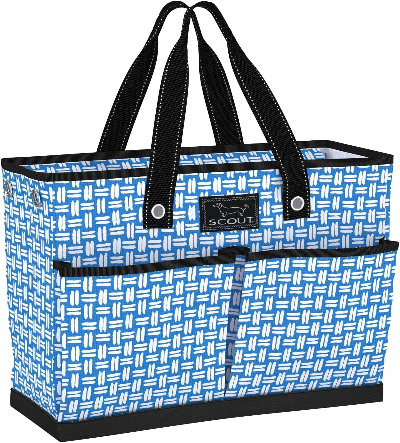 SCOUT BJ Bag - Large, Utility Tote Bag for Women, Nurses, Teachers and Moms with Zipper & 4 Exterior Pockets for Organizing.