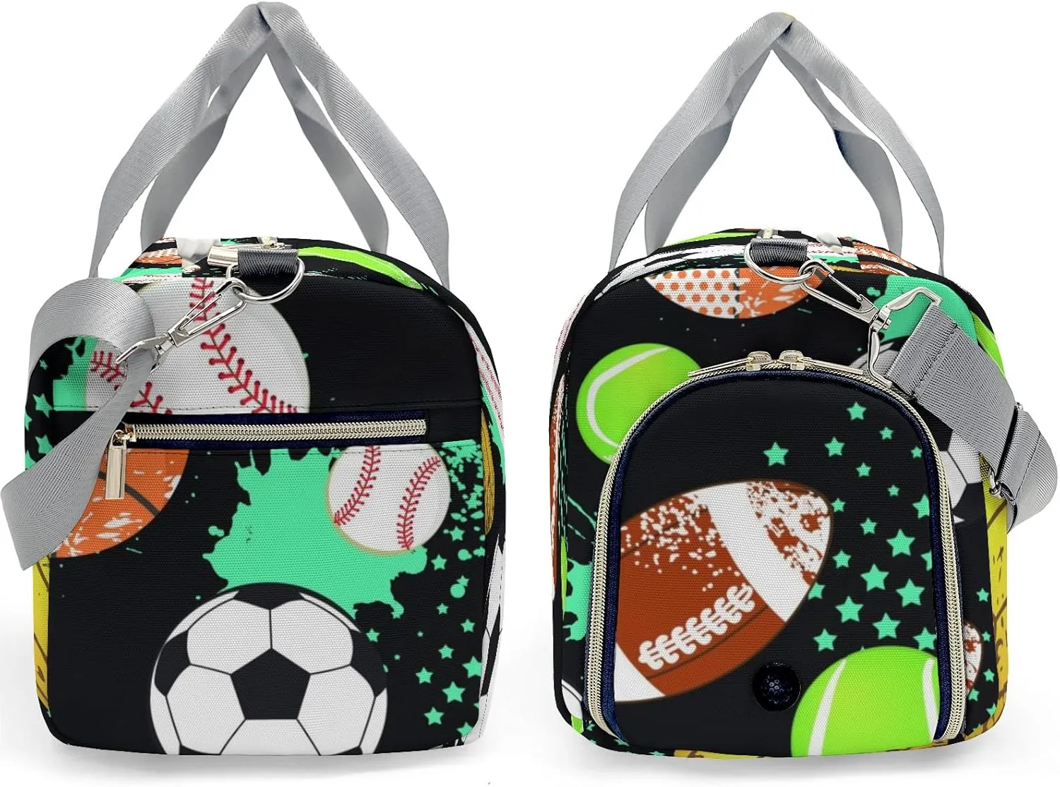 Seamless Sport Balls Personalized Travel Duffel Bag Custom Waterproof Overnight Bag for Gym Sport Swim Bags Travel Assistant