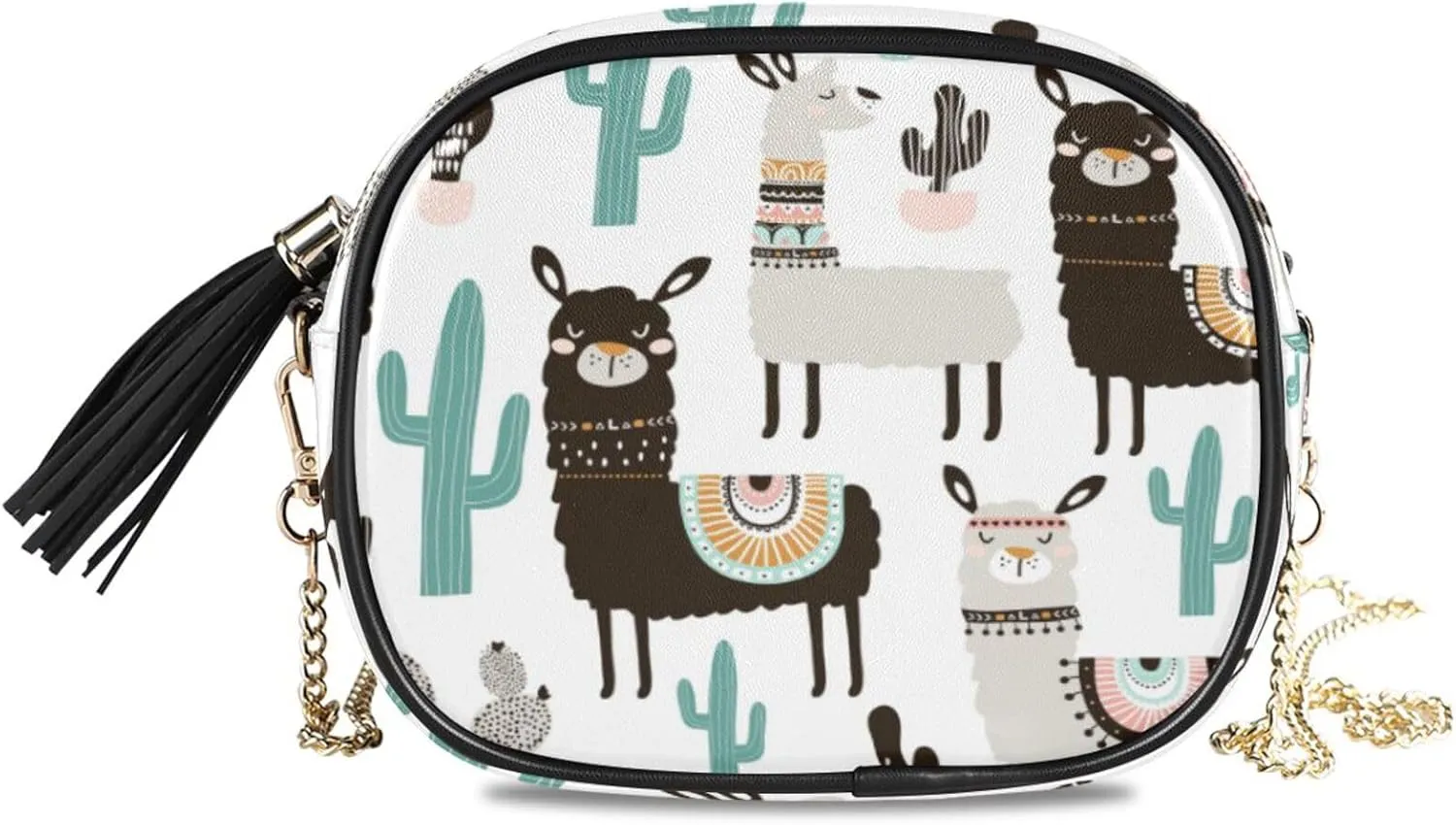 senya Crossbody Purse Small Crossbody Bags Shoulder Handbags Sleep Cactus for Women
