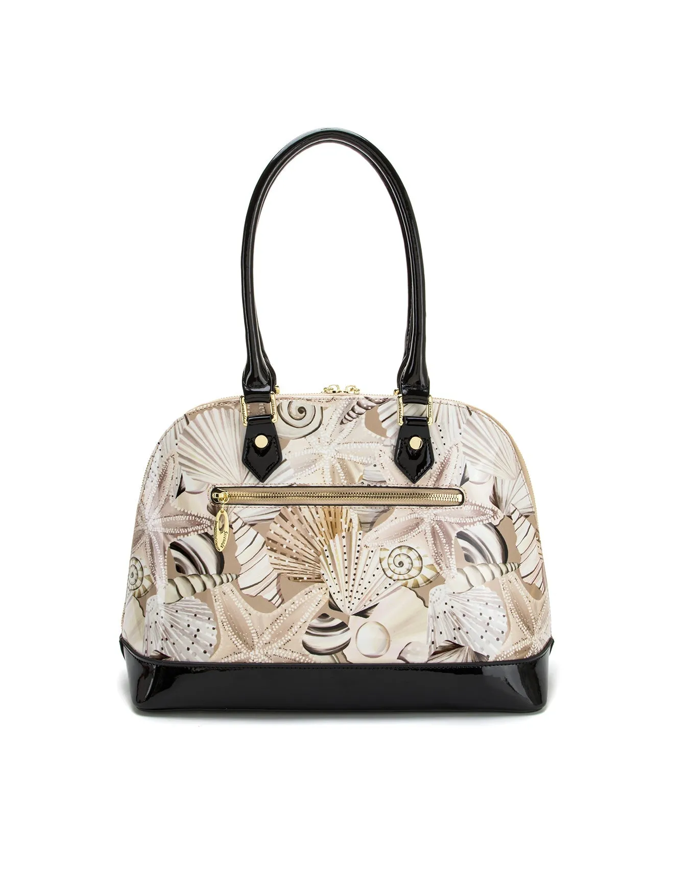 SHELLY PATENT LEATHER DOME BAG- SN80-6801-SALE