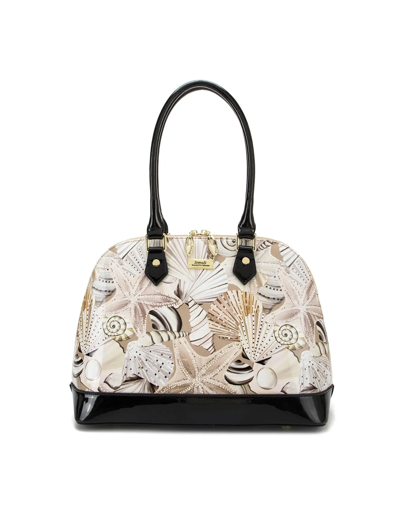 SHELLY PATENT LEATHER DOME BAG- SN80-6801-SALE