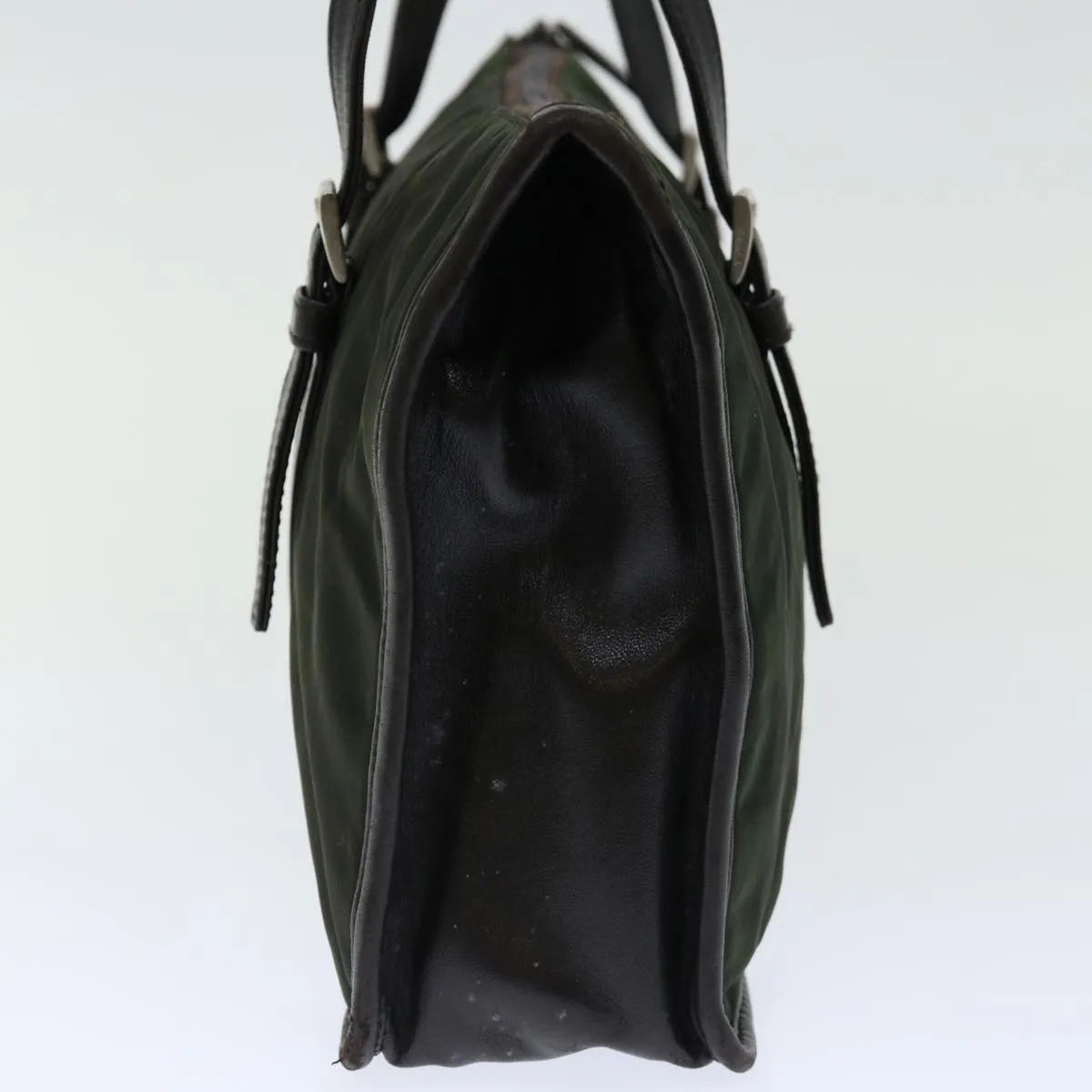 Shoulder Bag Automation-ready Khaki 70585 Durable Nylon PRADA