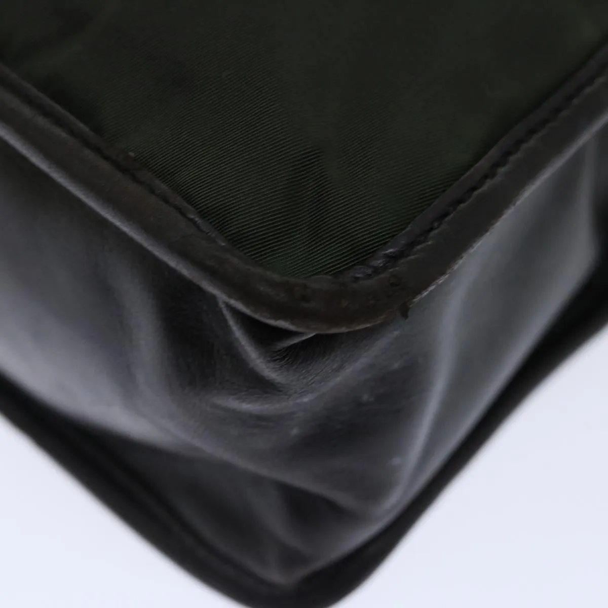 Shoulder Bag Automation-ready Khaki 70585 Durable Nylon PRADA