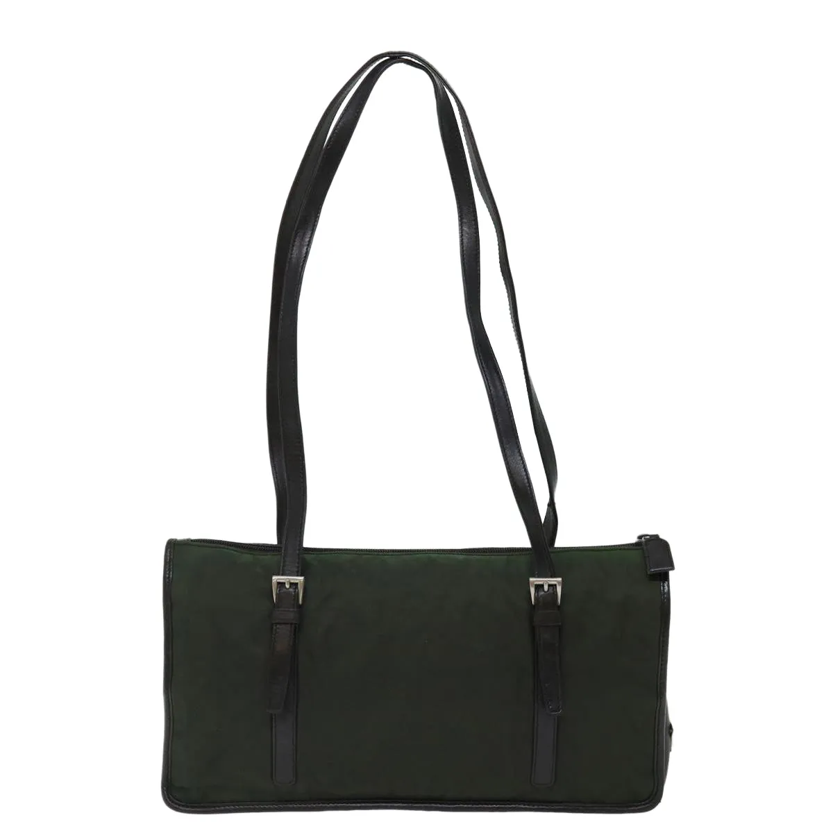 Shoulder Bag Automation-ready Khaki 70585 Durable Nylon PRADA
