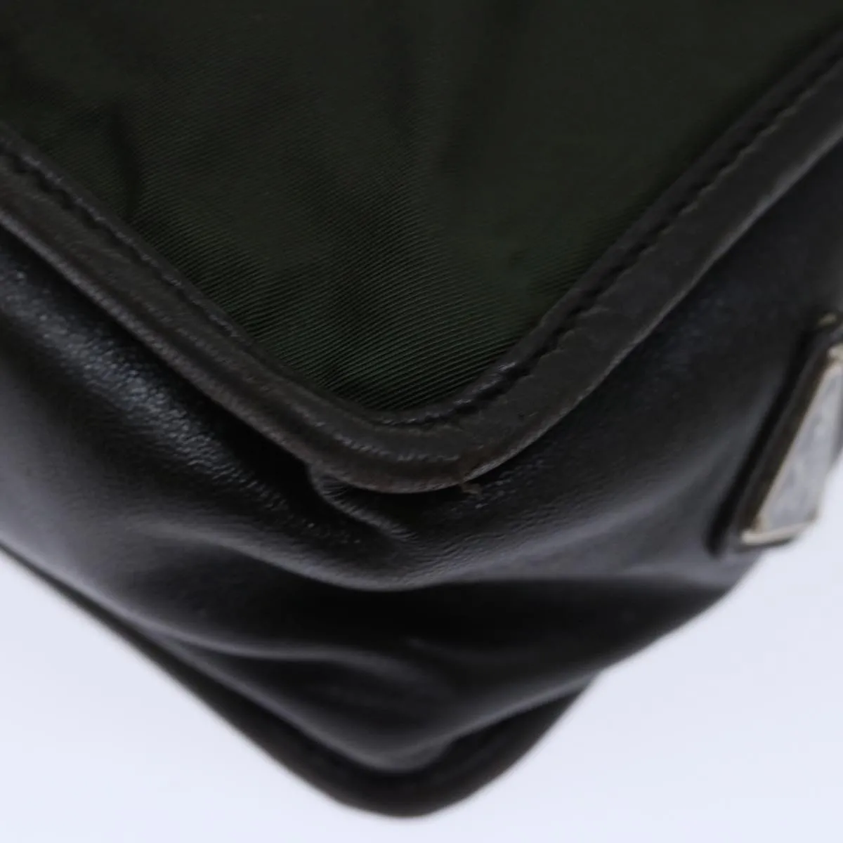 Shoulder Bag Automation-ready Khaki 70585 Durable Nylon PRADA