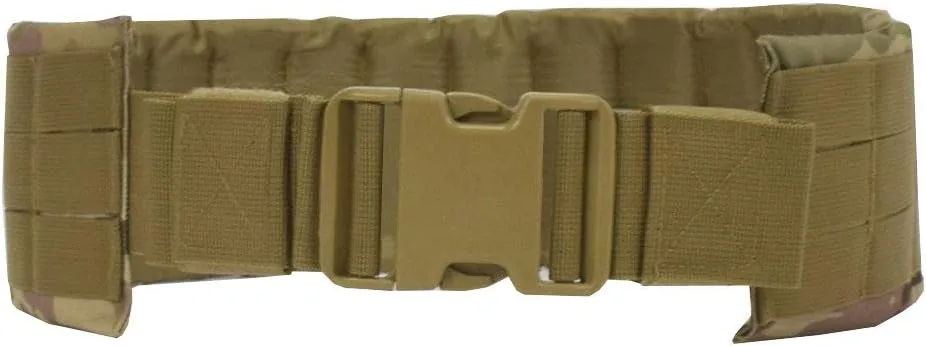 SINAIRSOFT Tactical Padded Battle Belt with Detachable Suspender Straps，Airsoft Combat Duty Belt Removable Harness