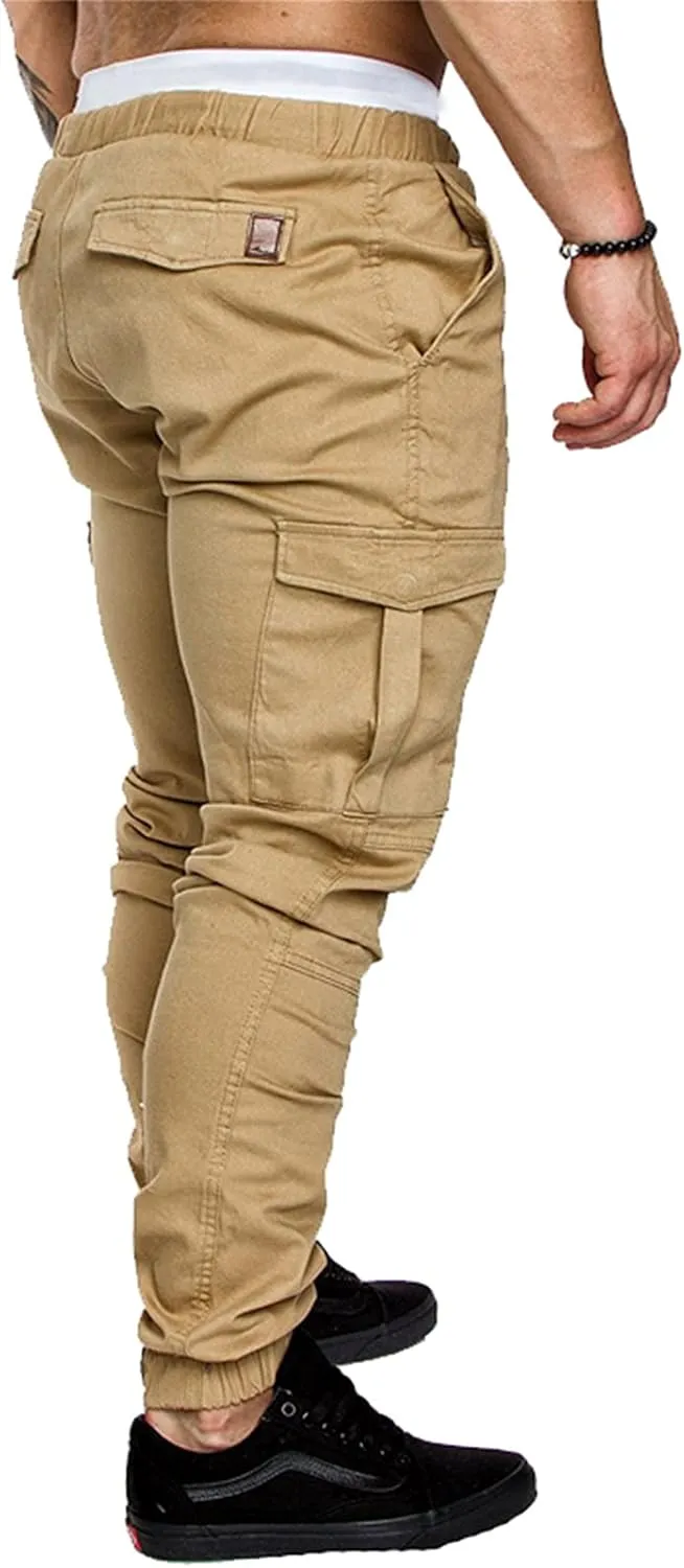 SIR7 Mens Fashion Joggers Sports Pants Athletic Workout Trousers Casual Cargo Pants