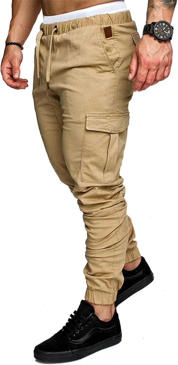SIR7 Mens Fashion Joggers Sports Pants Athletic Workout Trousers Casual Cargo Pants