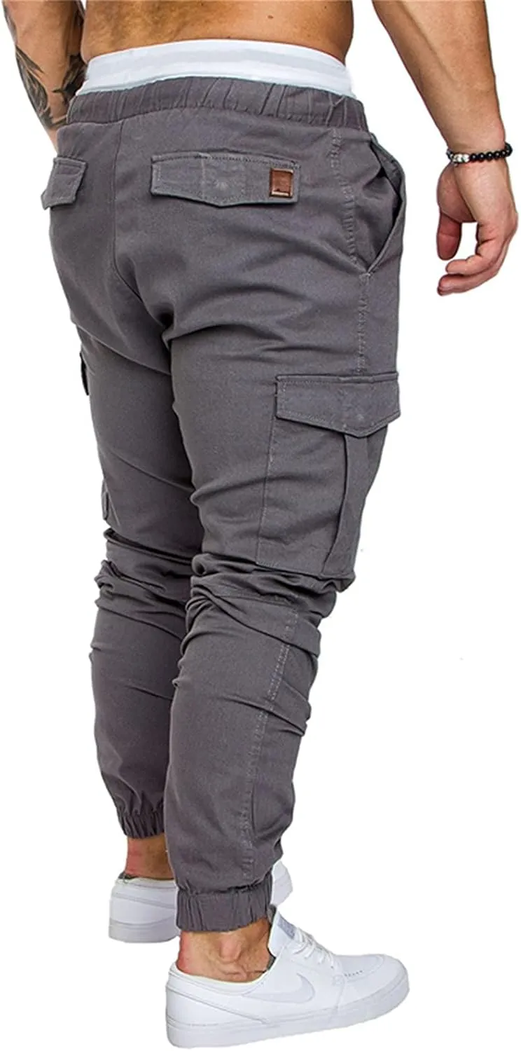 SIR7 Mens Fashion Joggers Sports Pants Athletic Workout Trousers Casual Cargo Pants