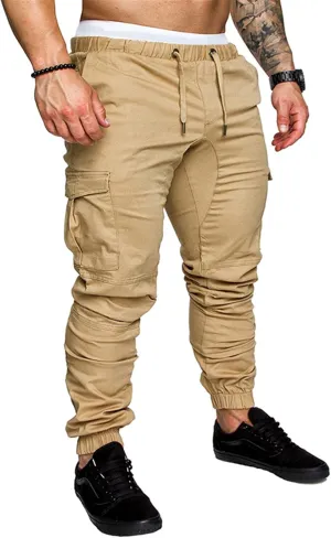 SIR7 Mens Fashion Joggers Sports Pants Athletic Workout Trousers Casual Cargo Pants