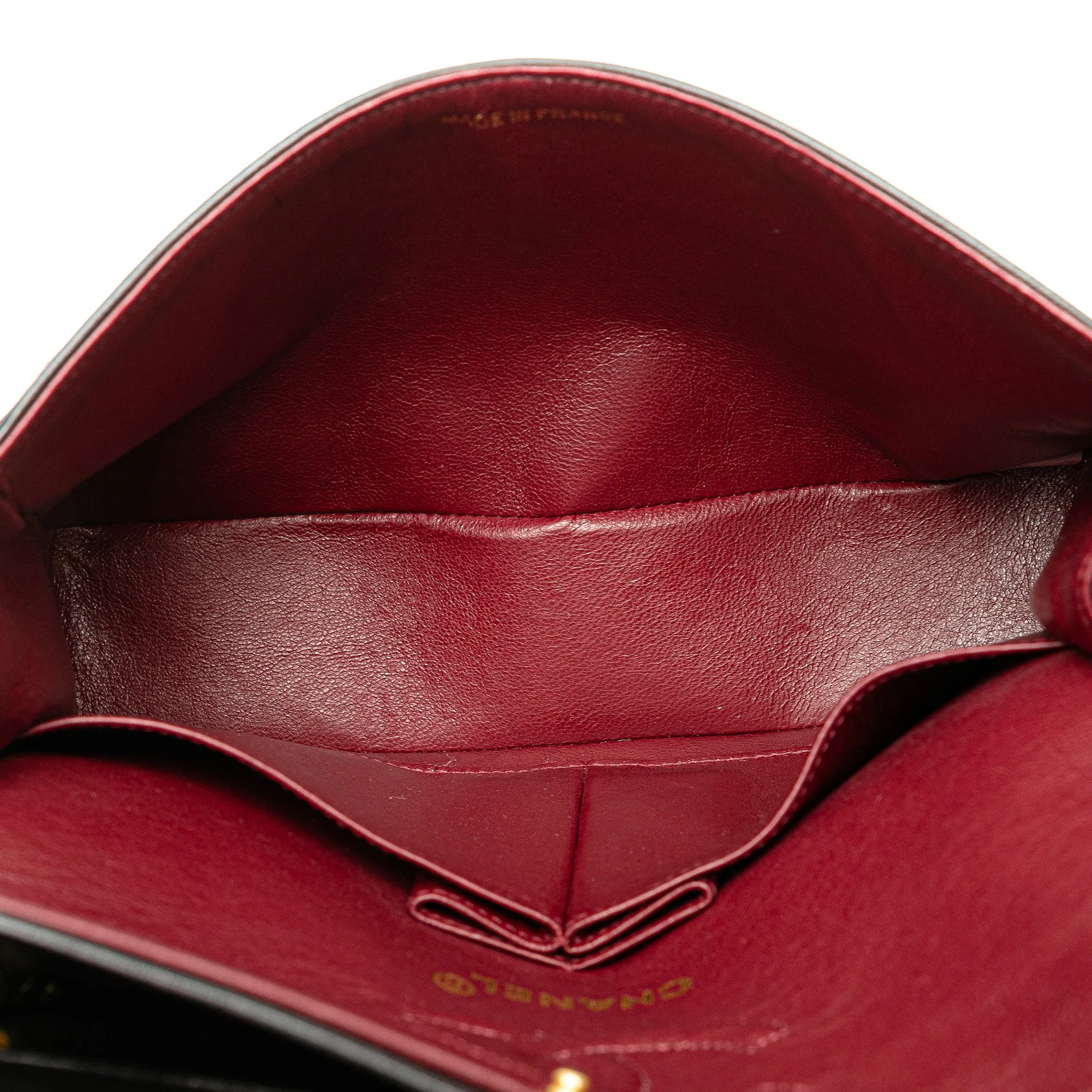 Small Classic Lambskin Double Flap