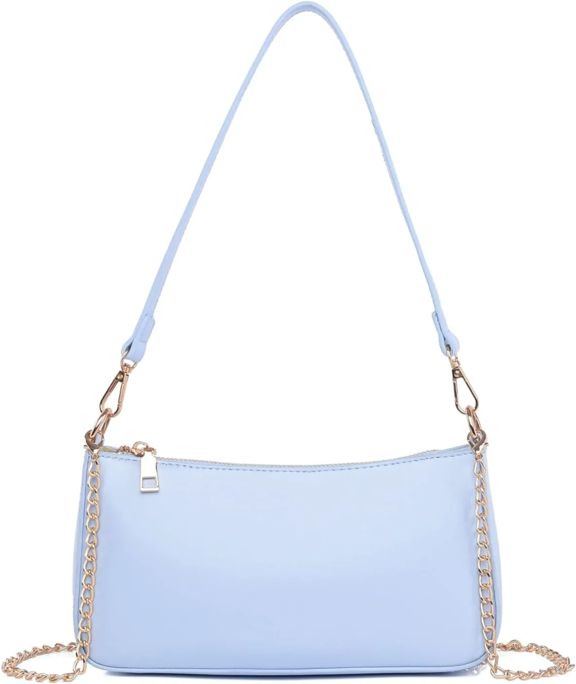 Small Shoulder Bag for Women Trendy Purse Retro Vegan Leather Hobo Purses Clutch Tote HandBags with Zipper Closure