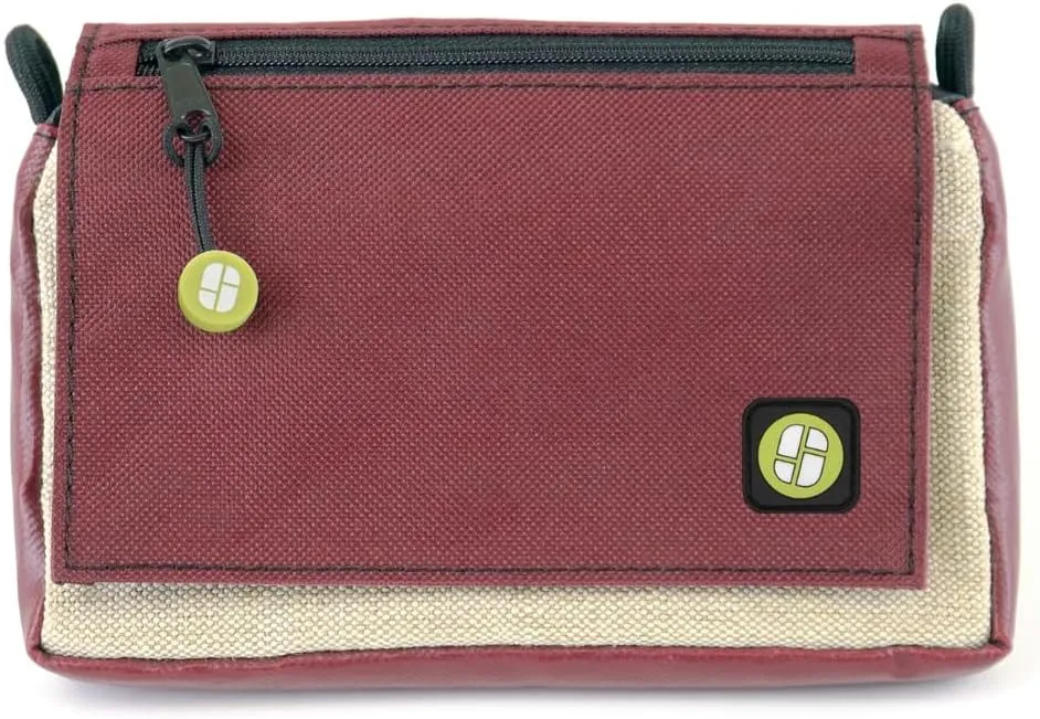 Smell Proof, Locking Bag: The Highland by STASHLOGIX (Burgundy)