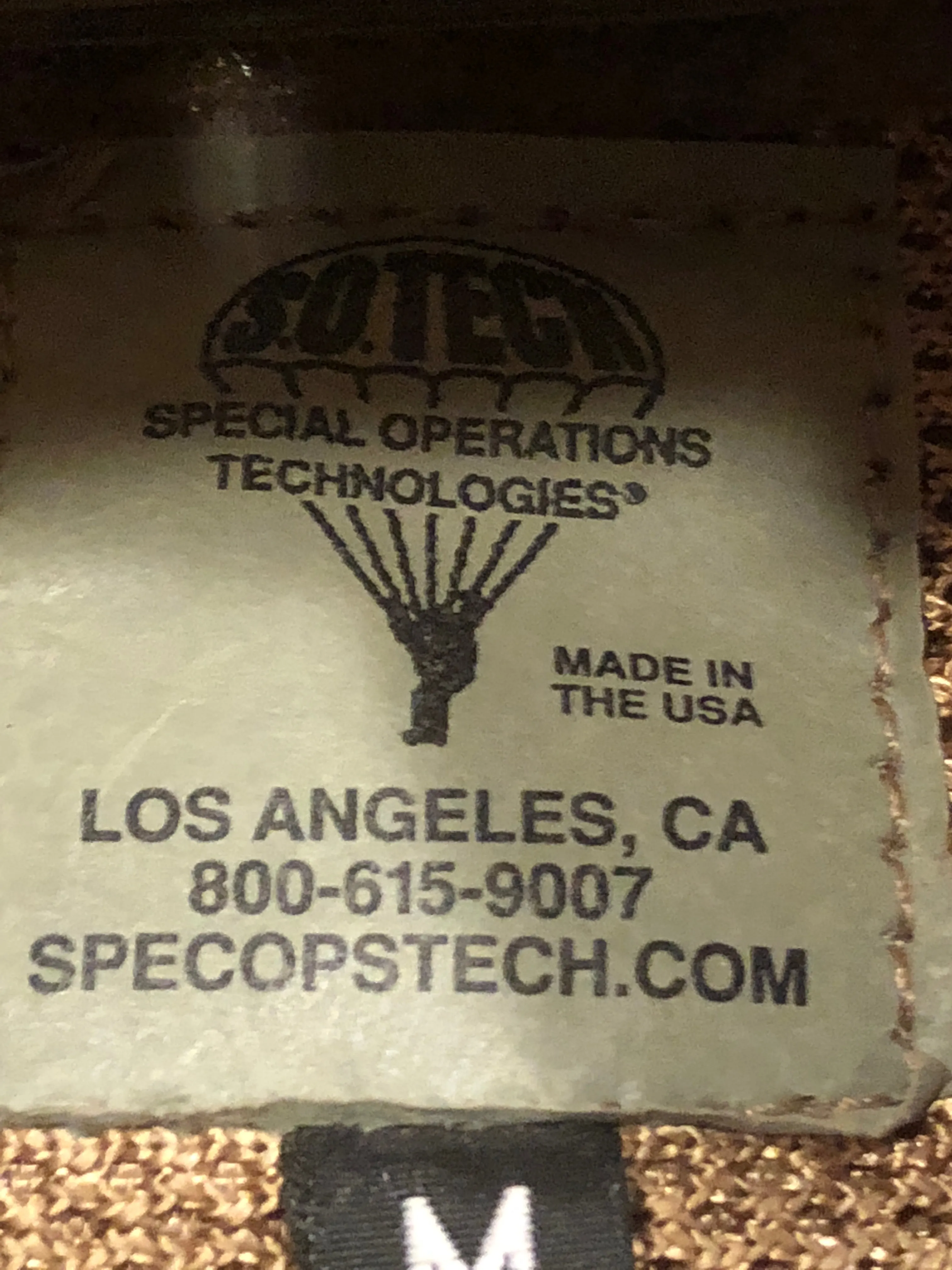 S.O. TECH MULICAM VIPER RELEASABLE PLATE CARRIER W/BELT SYSTEM   POUCHES SIZE LARGE