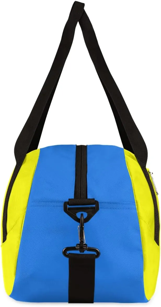 Soccer Kids Duffel Bag for Girls Boys Teens, World Cup Soccer Overnight Small Duffel Bag Carry On Weekend Sports Gym Travel Bag for Campus Activities