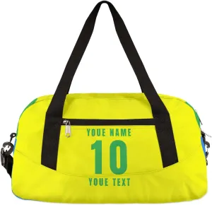 Soccer Kids Duffel Bag for Girls Boys Teens, World Cup Soccer Overnight Small Duffel Bag Carry On Weekend Sports Gym Travel Bag for Campus Activities