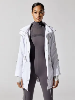 Solid Anorak - White