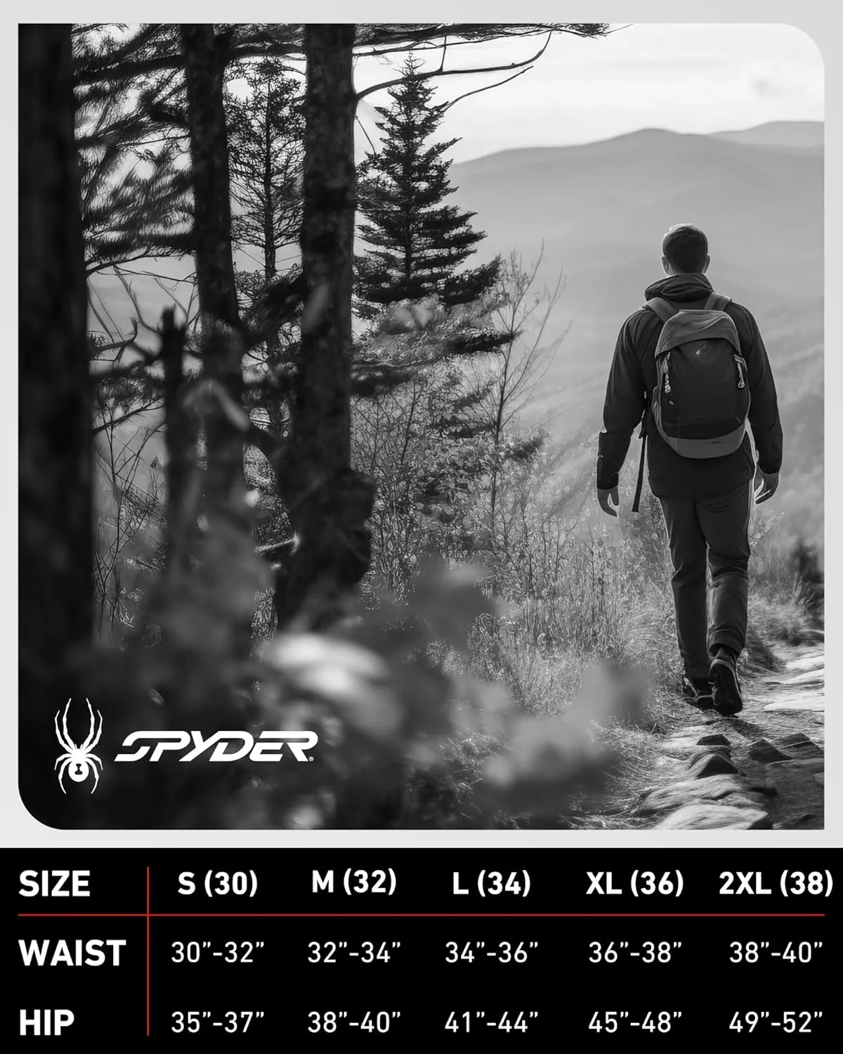 Spyder Mens Tech Shorts - UPF 30  Lightweight Performance Stretch Water-Resistant 5-Pocket Woven Shorts for Men (30-38)