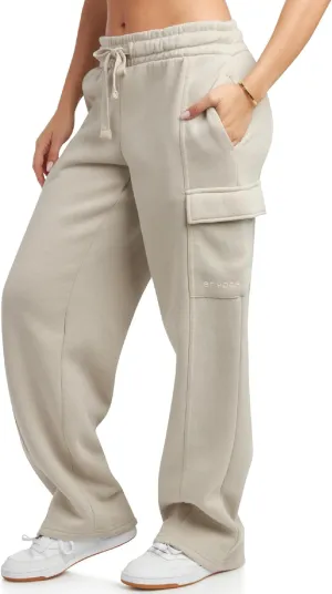 Spyder Women's Cargo Sweatpants - Cozy Fleece Joggers for Women with Adjustable Drawstring Waist and Pockets (Sizes: S-XL)