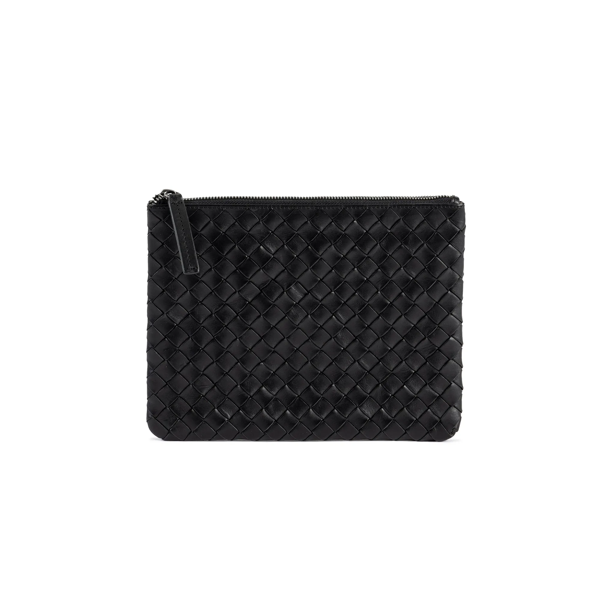 ÄSTAD Braided Pouch Black