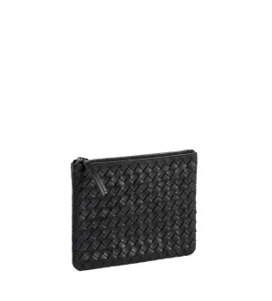 ÄSTAD Braided Pouch Black