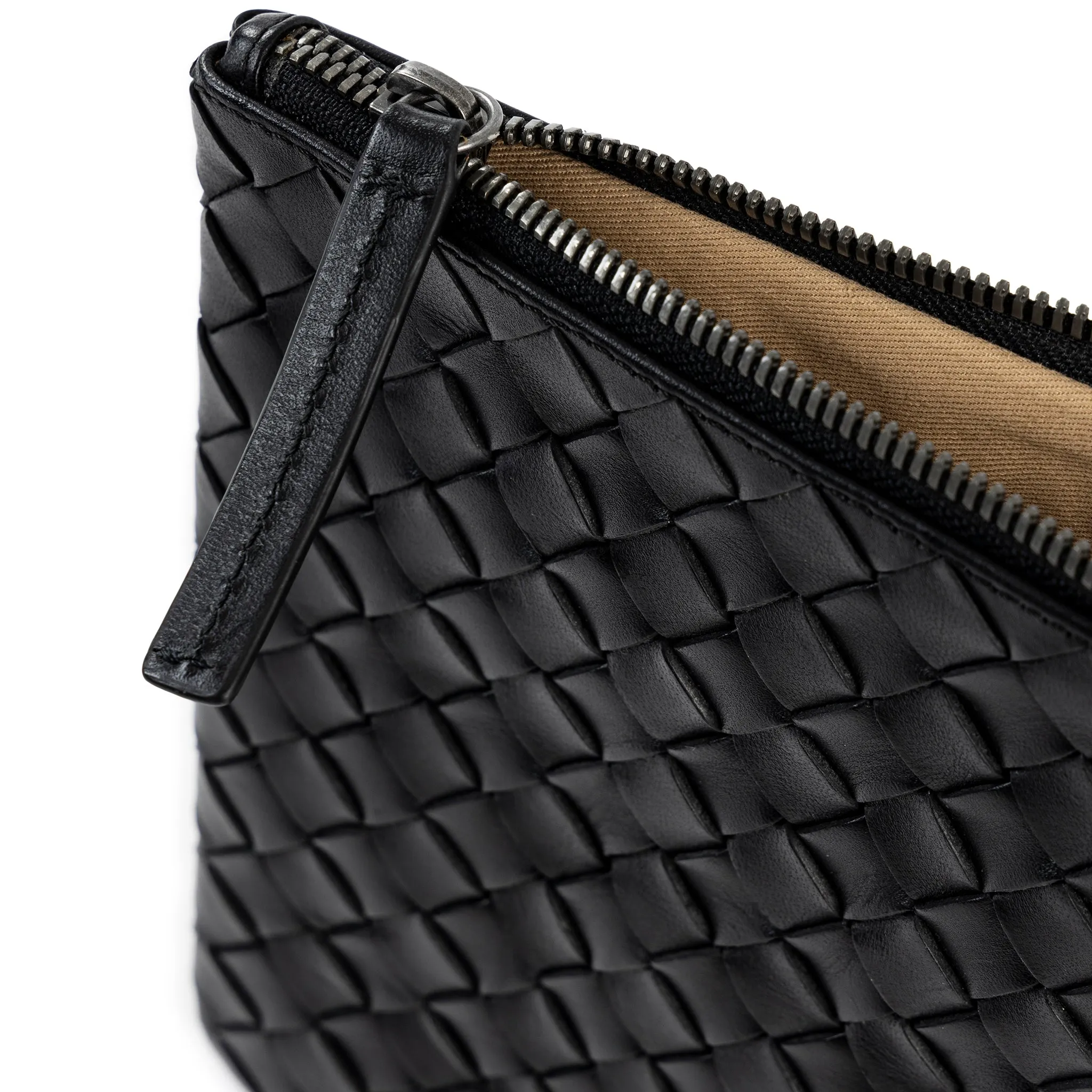 ÄSTAD Braided Pouch Black