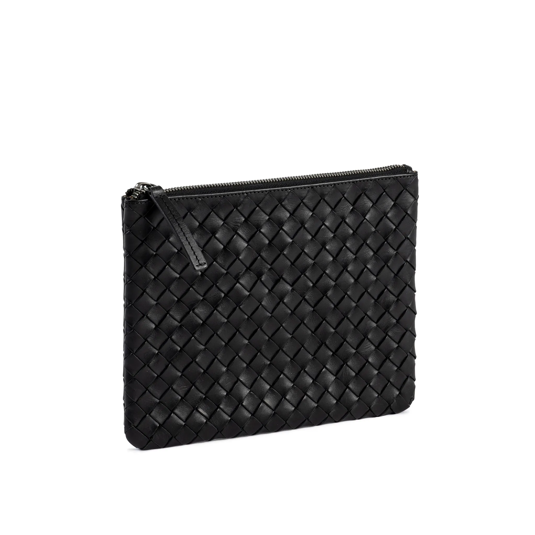 ÄSTAD Braided Pouch Black