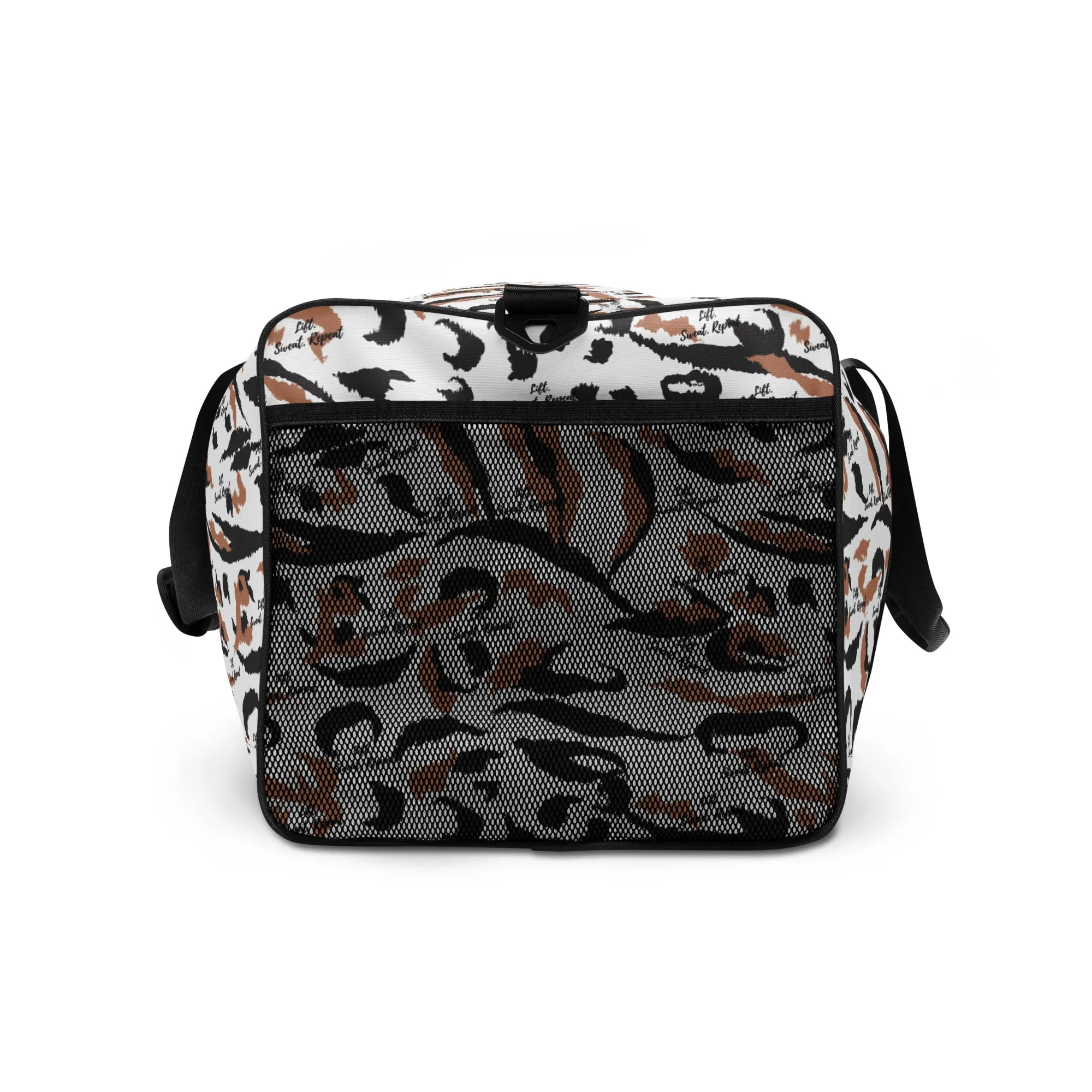 Stay Motivated - The 'Lift, Sweat, Repeat' Gym Duffle