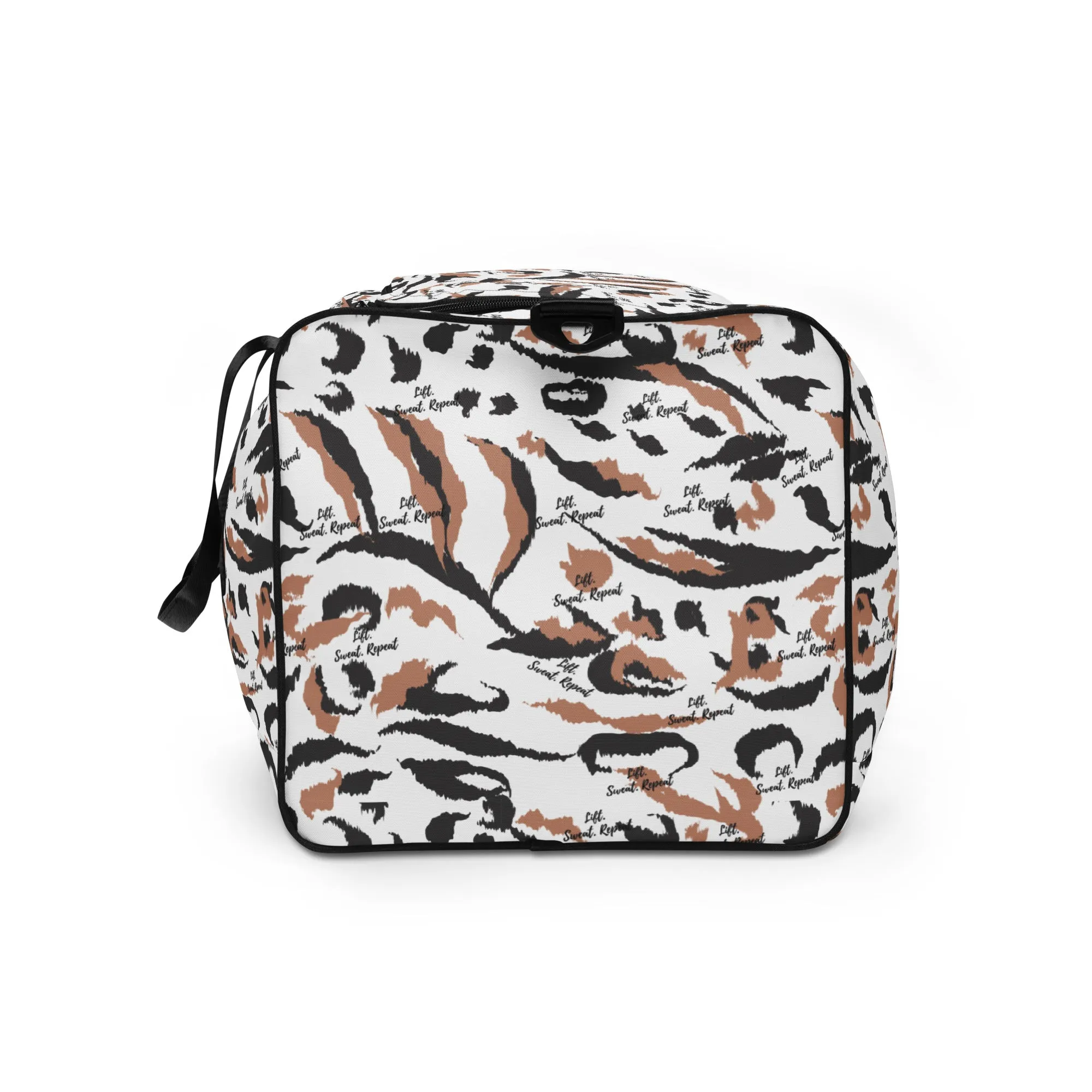 Stay Motivated - The 'Lift, Sweat, Repeat' Gym Duffle