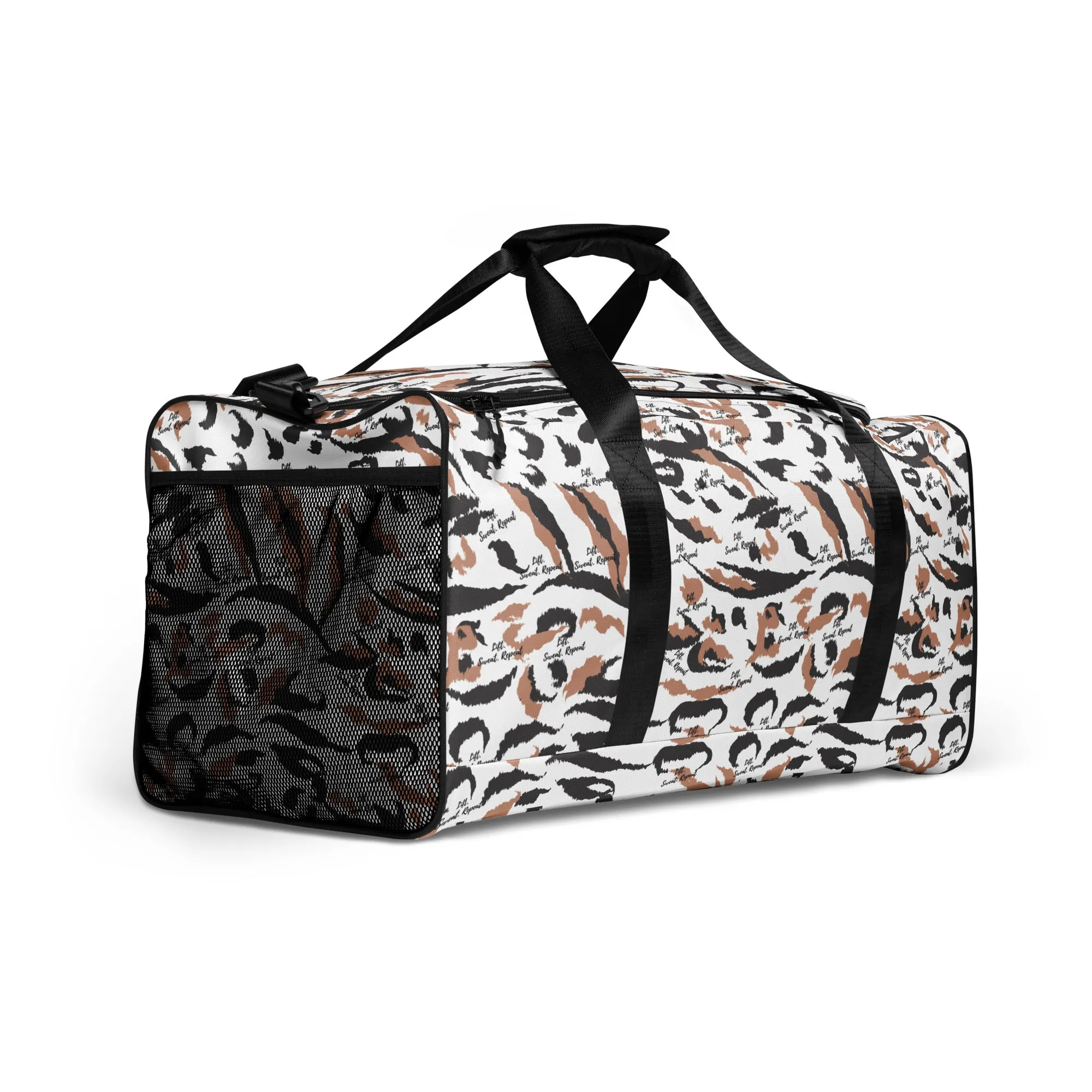 Stay Motivated - The 'Lift, Sweat, Repeat' Gym Duffle