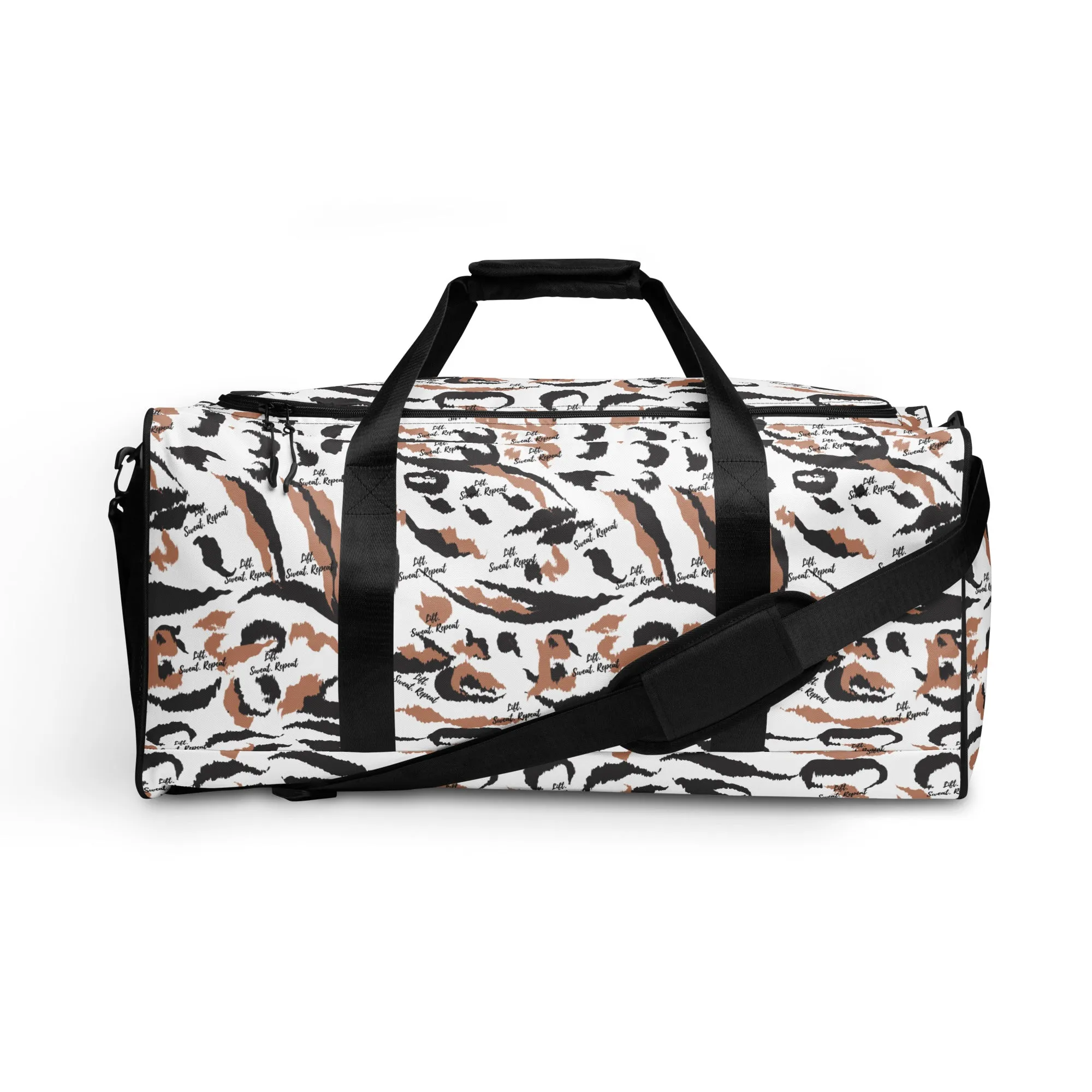 Stay Motivated - The 'Lift, Sweat, Repeat' Gym Duffle