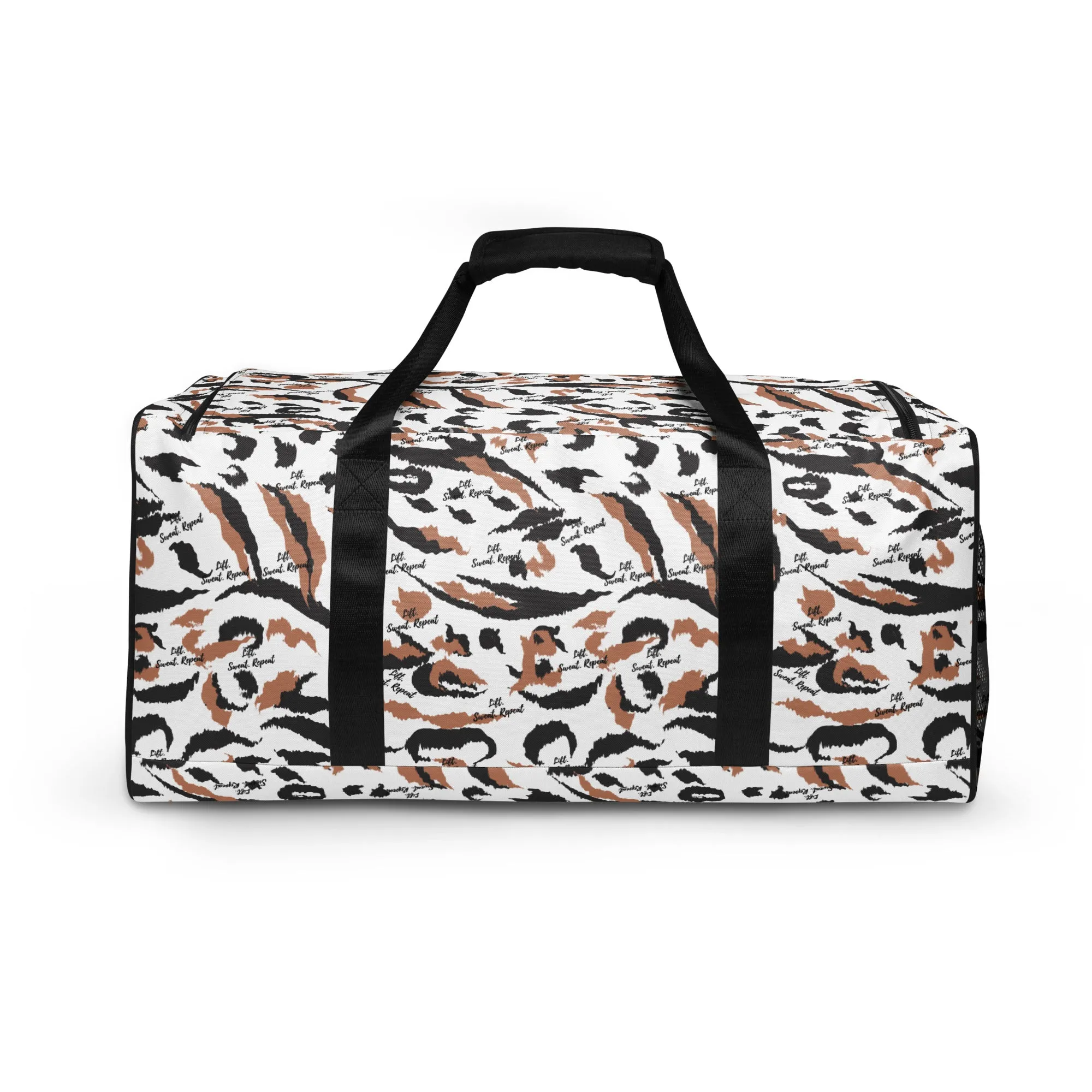 Stay Motivated - The 'Lift, Sweat, Repeat' Gym Duffle