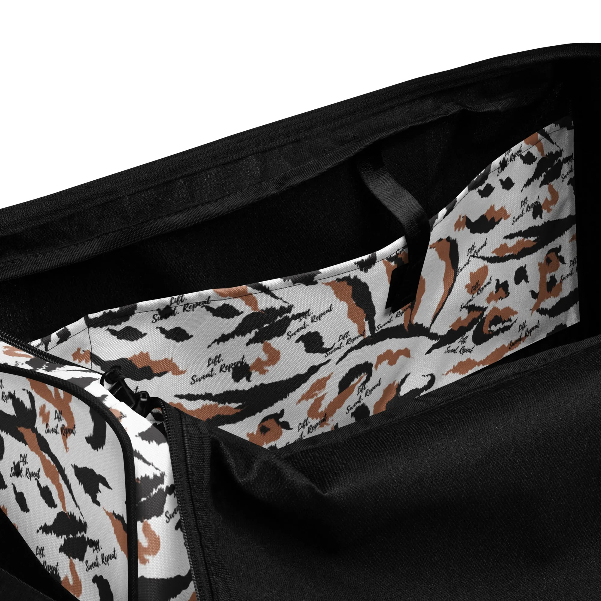 Stay Motivated - The 'Lift, Sweat, Repeat' Gym Duffle