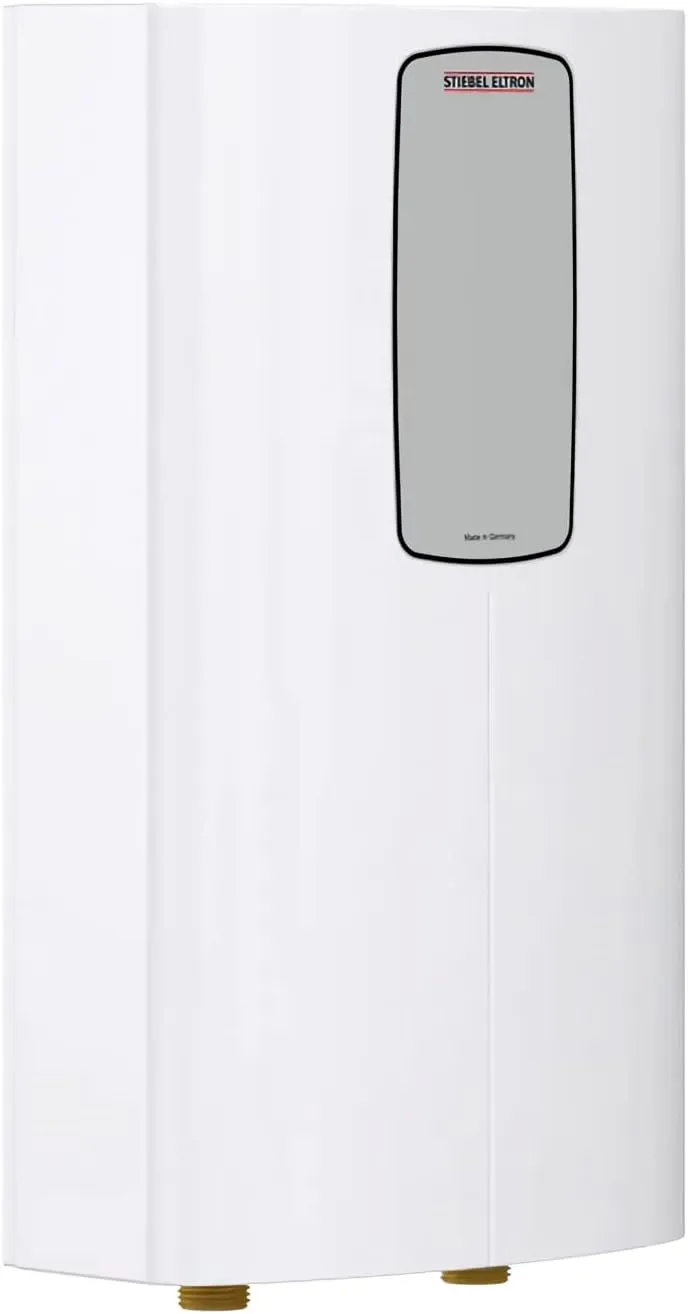 Stiebel Eltron 200060 Model DHC 3/3.5-1 Trend Point-of-Use Electric Tankless Water Heater, Direct Coil Heating System, Electronic Self-Modulation Technology, 1 Phase, 120V, 145 PSI Max Pressure