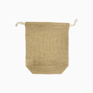 Tahiti Jute Drawstring Pouches