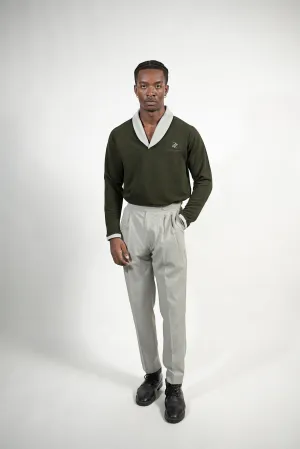 Tailored High Waist Adjustable Trousers