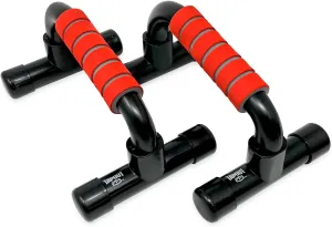 Tapout Push Up Bars - Non-Slip Comfortable Grip for Enhanced Chest, Shoulder & Arm Workout - Durable Steel Design for Home Gym Strength Training